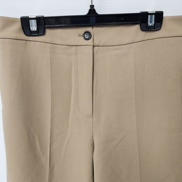 Marc Aurel Women's Tan Brown Pants W/Button & Zipper Size 6 - Picture 2 of 6